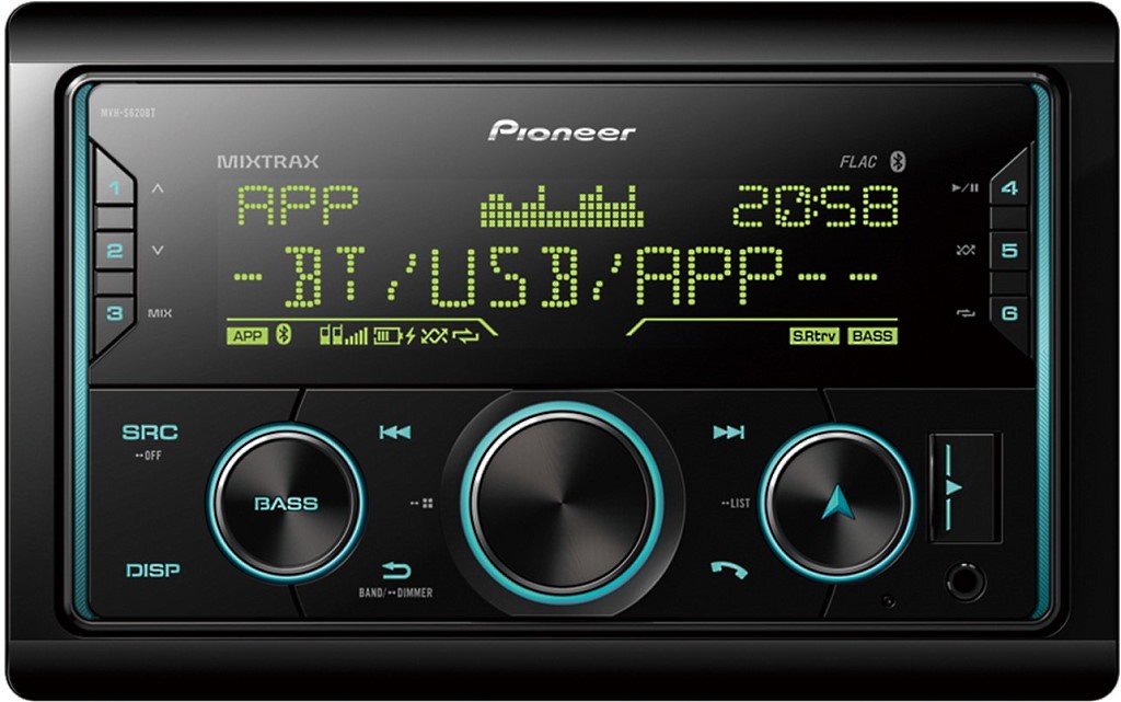 PIONEER MVH-S620BT BEZ CD/USB+BT-SPOTIFY